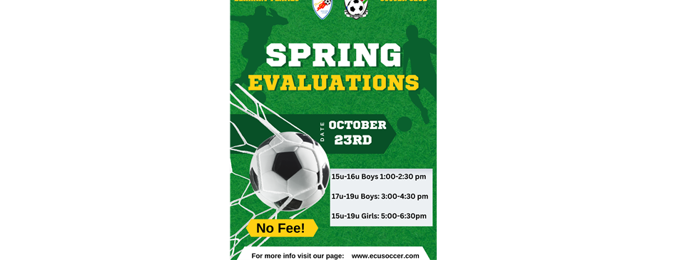 Spring Evaluations!!